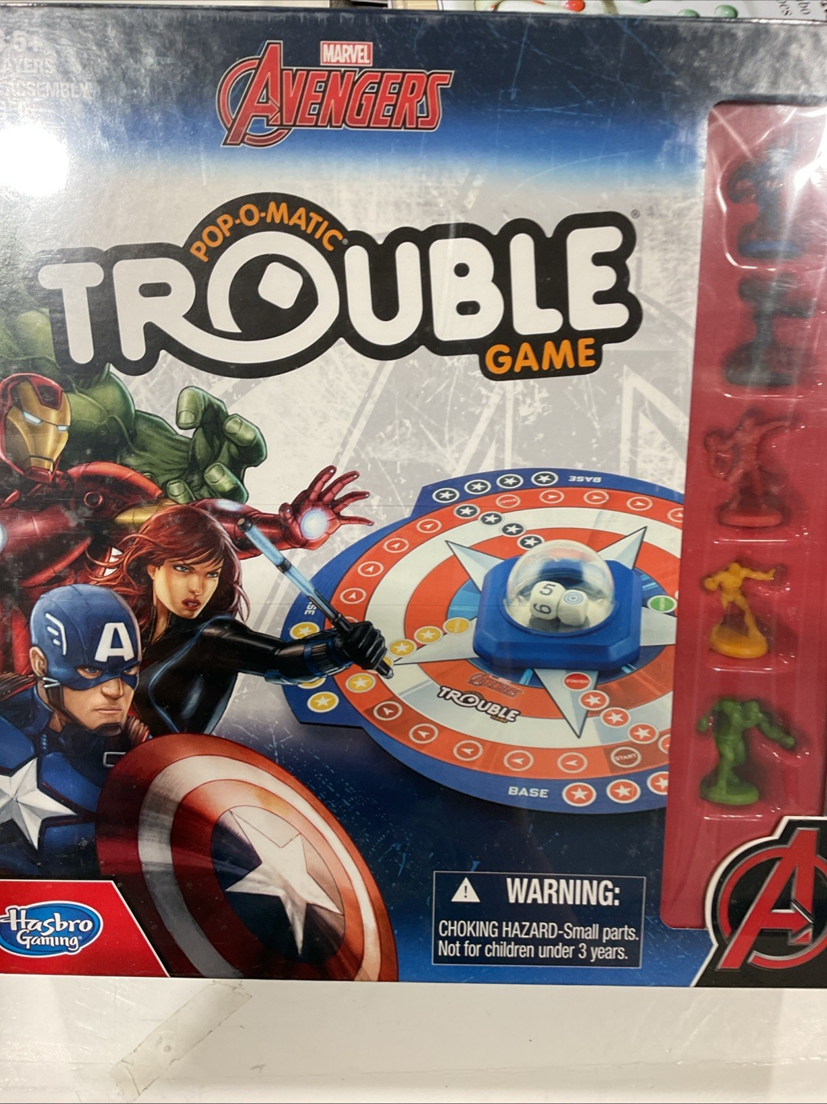 Hasbro Marvel Avengers Trouble Game Pop-O-Matic SEALED