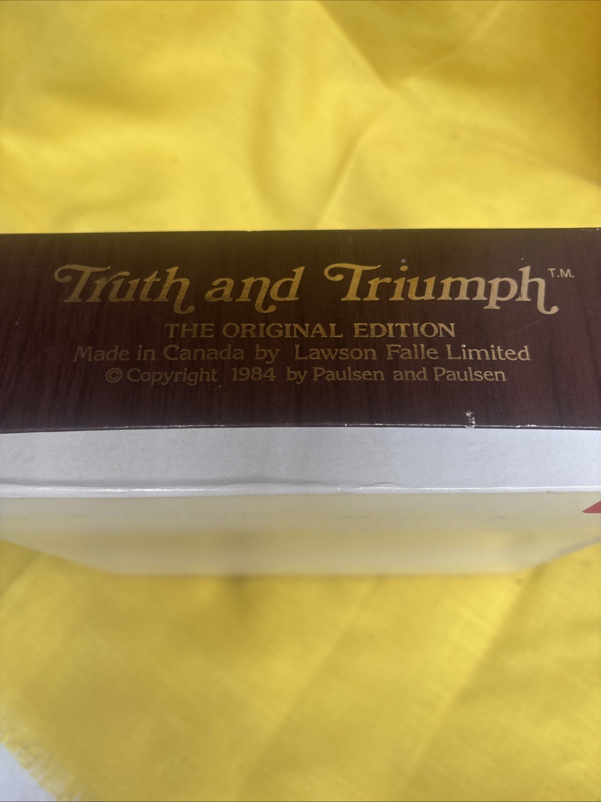 3 Games- Trivial Pursuit RPM Edition, Trivial Puzzle, & Truth & Triumph