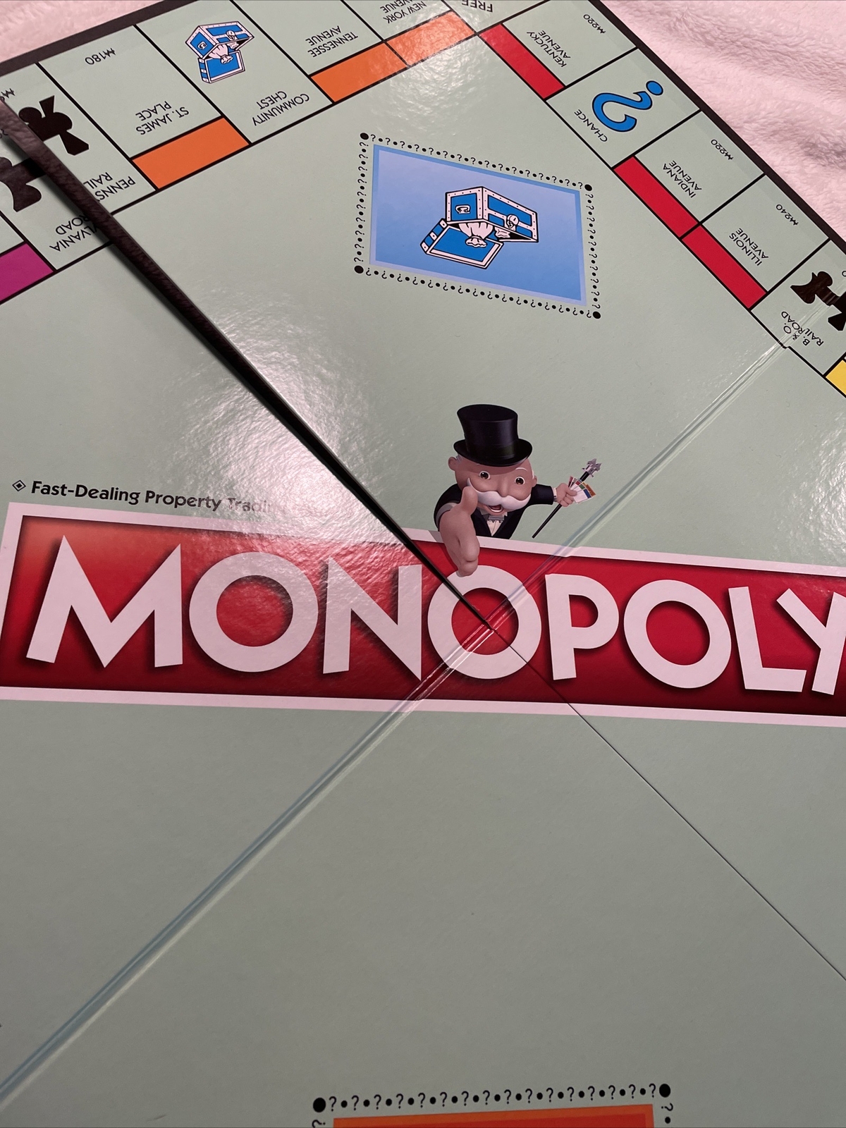 Monopoly Board Game Replacement Board & Instruction Manual Booklet Only