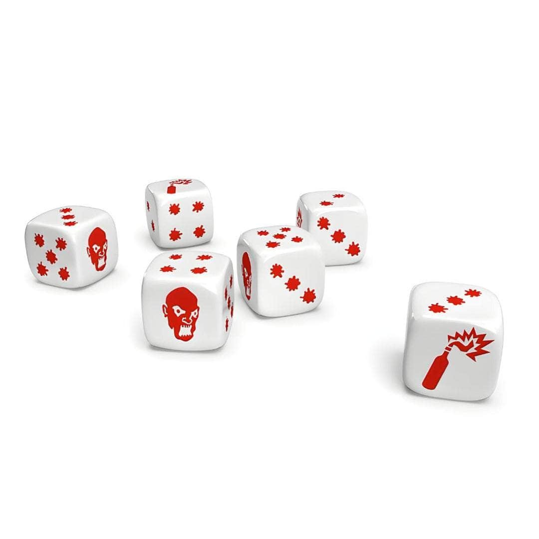 Zombicide: Second Edition Special Black & White Dice (Kickstarter Special)