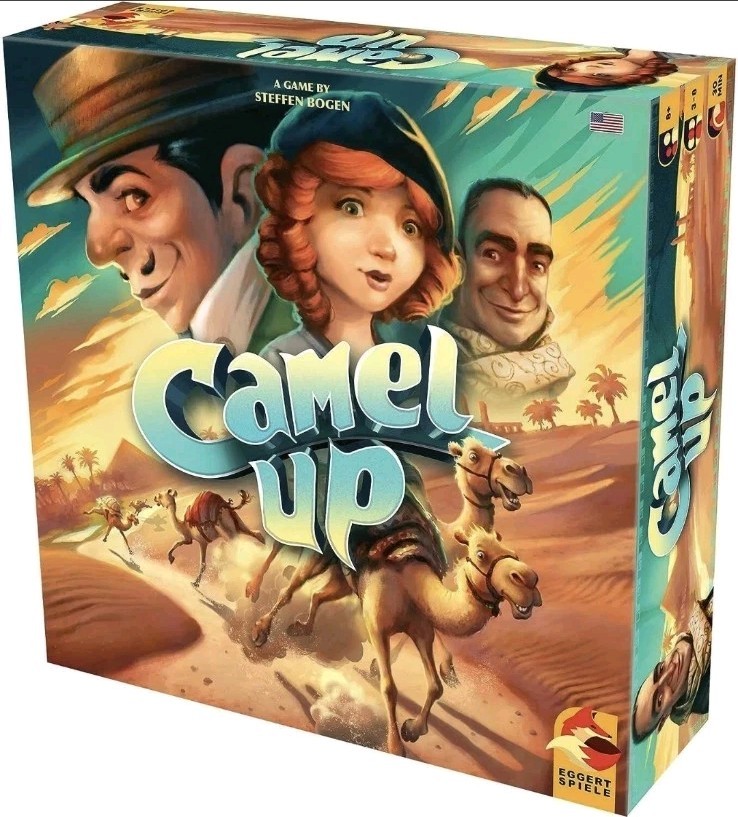 Camel Up Board Game 2nd Edition NEW Sealed Lookout Games Family Strategy 3-8 Pla