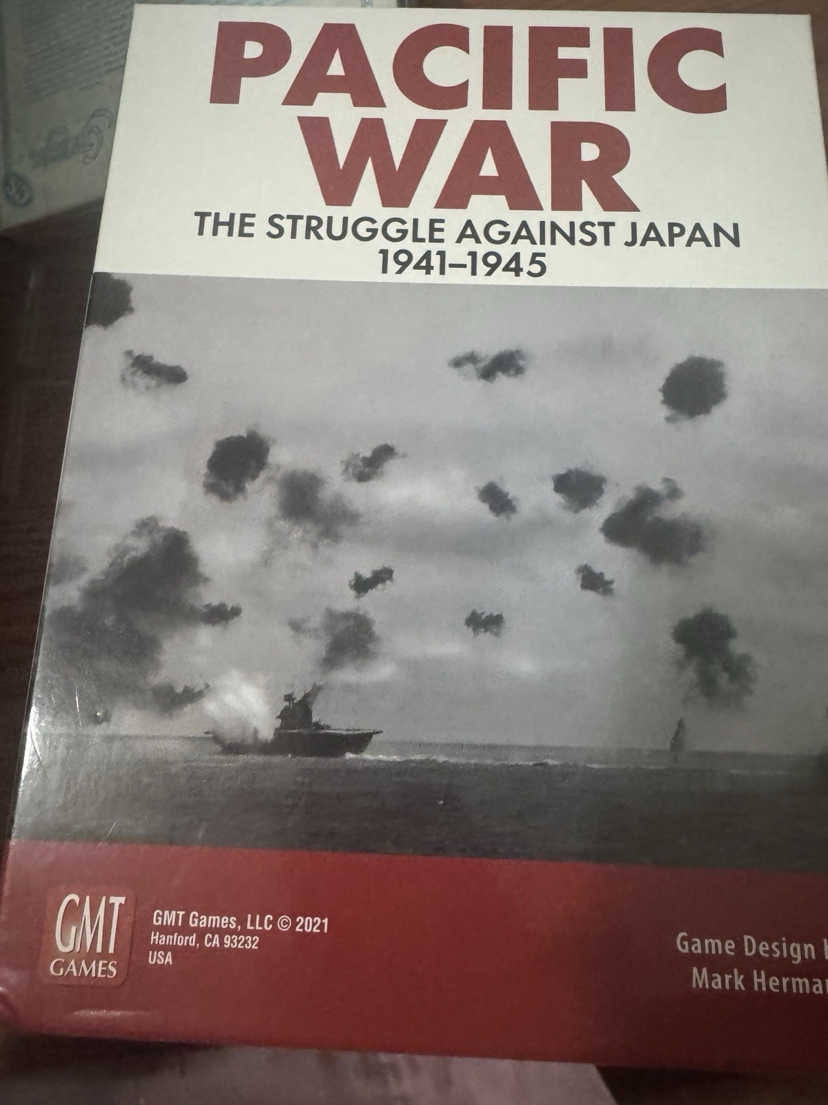 GMT Games Pacific War: The Struggle Against Japan 1941-1945 War Board Game, 2 P…