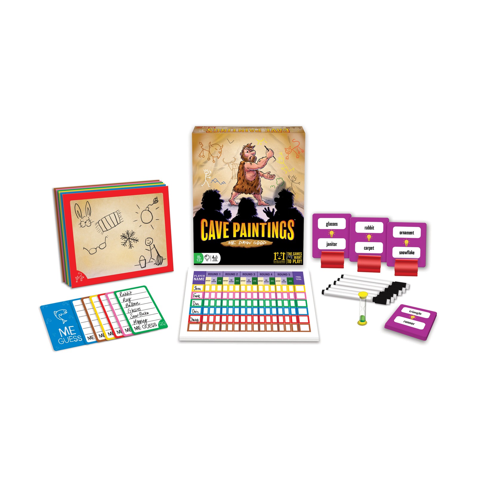 New – R&R Games Cave Paintings – Ages 12+ | 3-6 players
