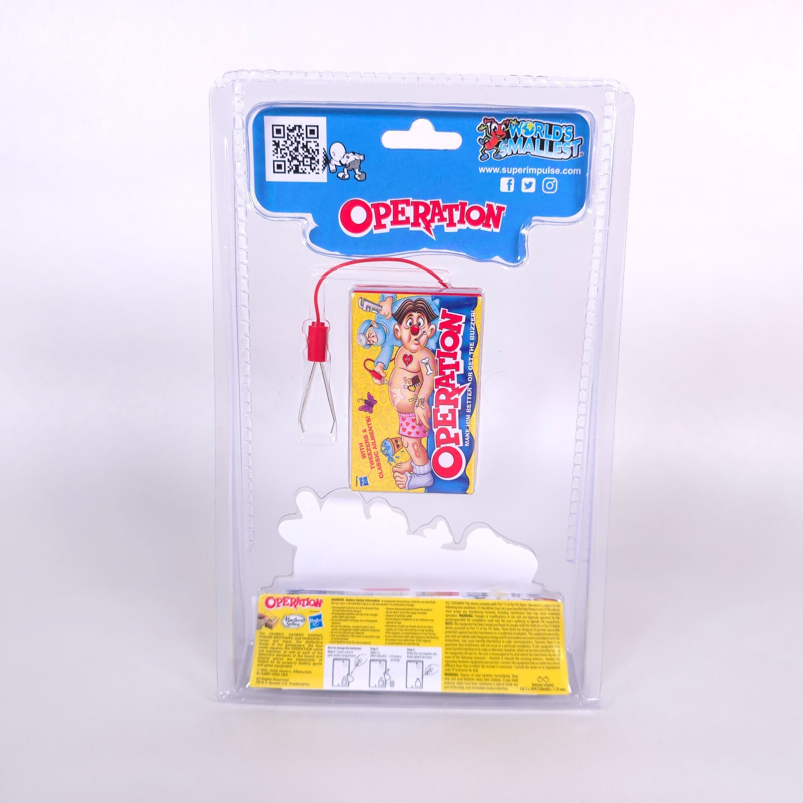 World’s Smallest Operation Board Game, 1 player , 1-Pack