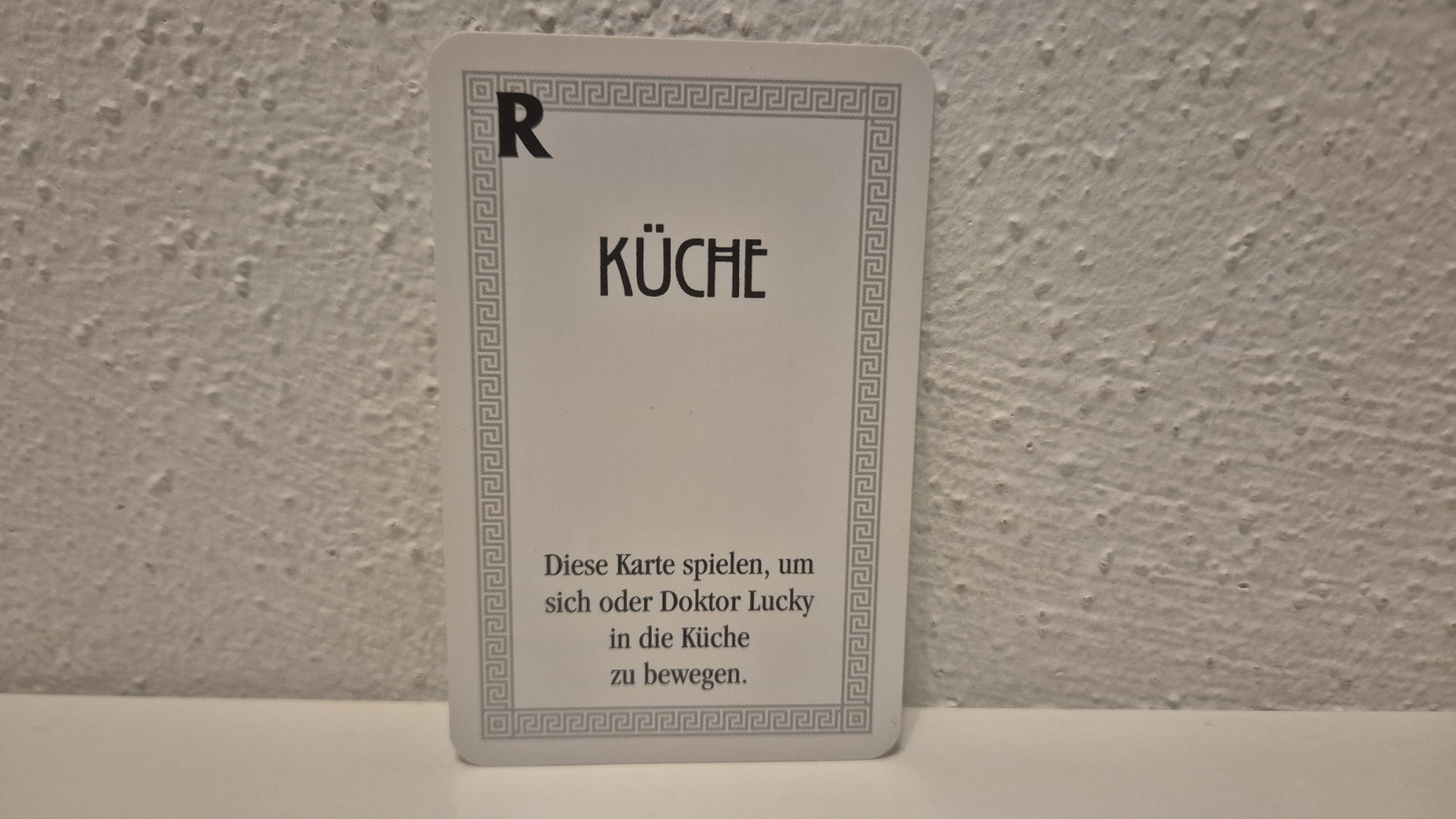 Kill Doctor Lucky Pre Crime Board Game Replacement Parts: Playing Card R Kitchen