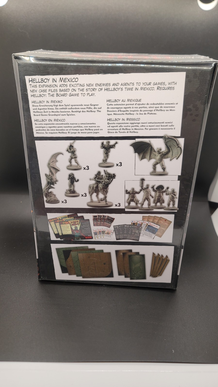 Sealed Hellboy in Mexico 2018 Mantic Board Game Limited Edition Expansion Ship