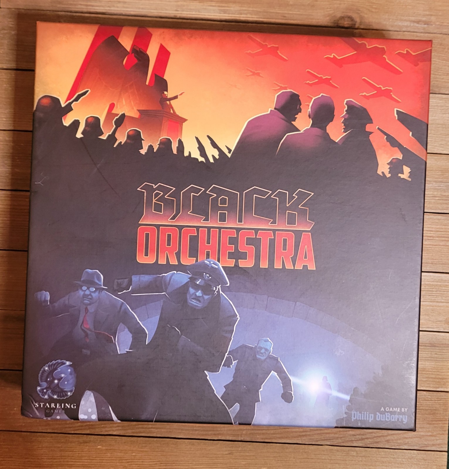 Black Orchestra Board Game Second Edition World War II Starling Games P. Dubarry