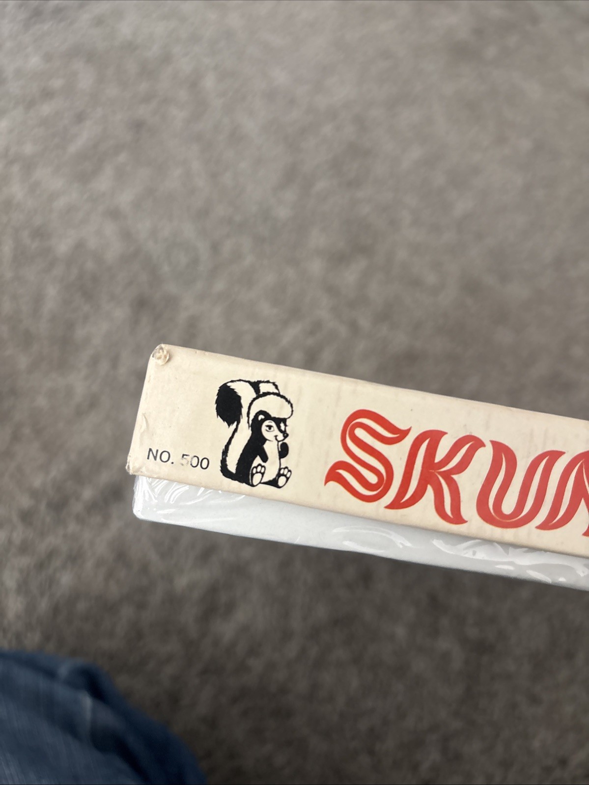 Vintage Skunk Board Game Schaper Party Game for All Ages 1953 New Sealed