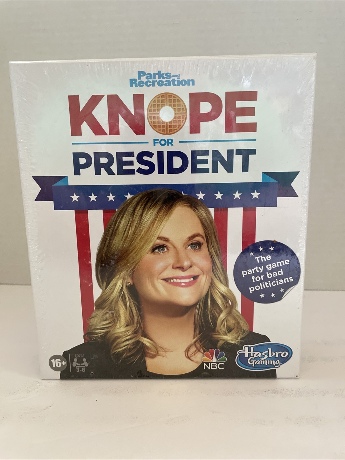 Parks and Recreation Knope for President Board Game Hasbro New Sealed in Box