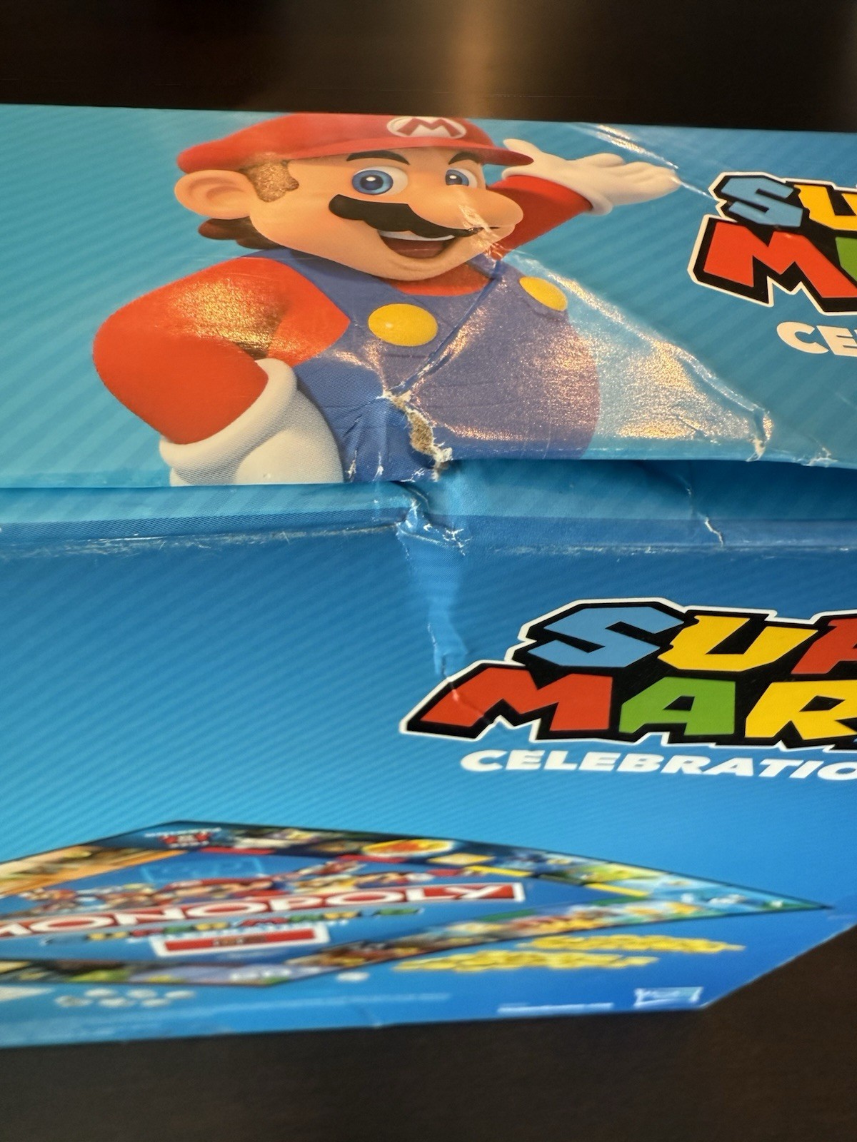 Hasbro Monopoly Super Mario Celebration Edition Board Game New in Open Box