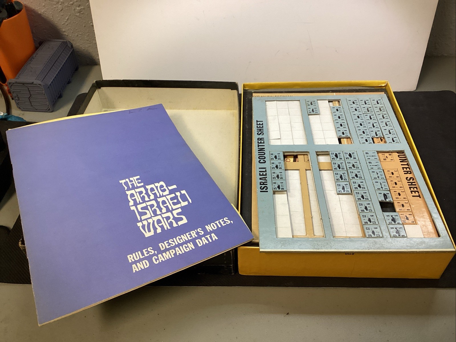 The Arab-Isreali Wars Avalon Hill Game Company BOARD GAME PV24264