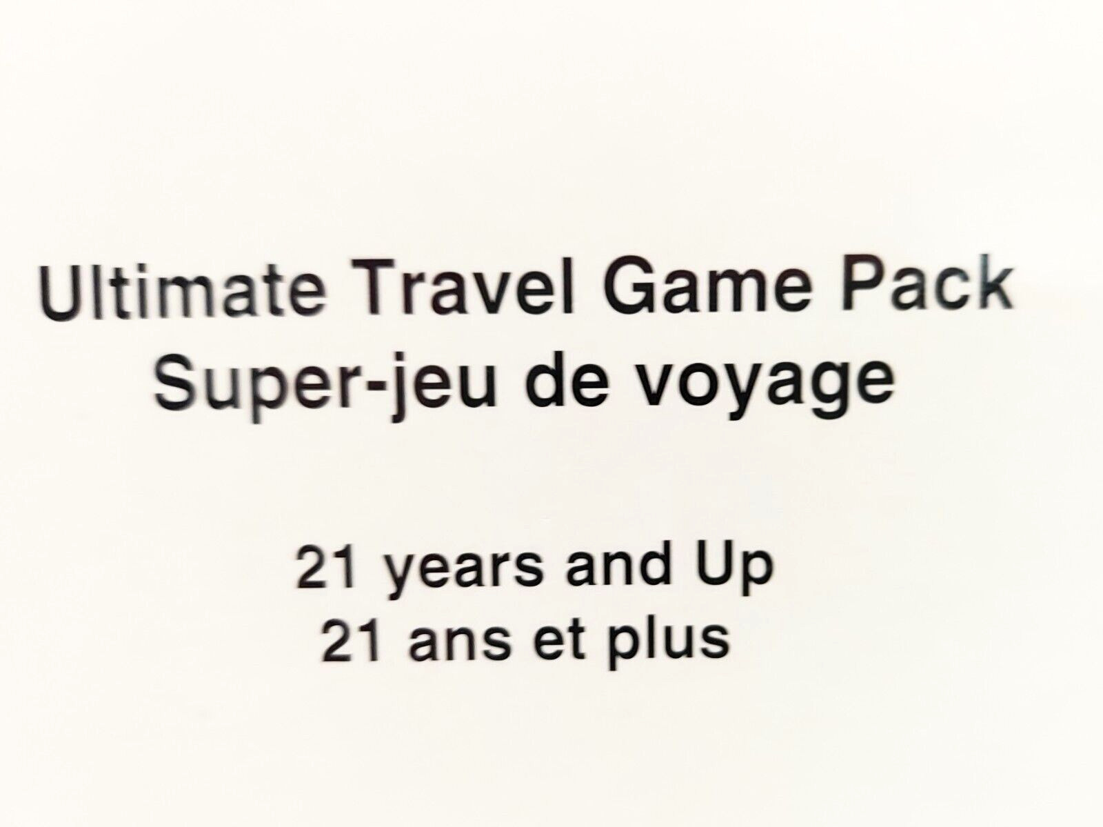 Avon 2005 Ultimate Excalibur 6 In 1 Travel Game Pack In Secure Black Case