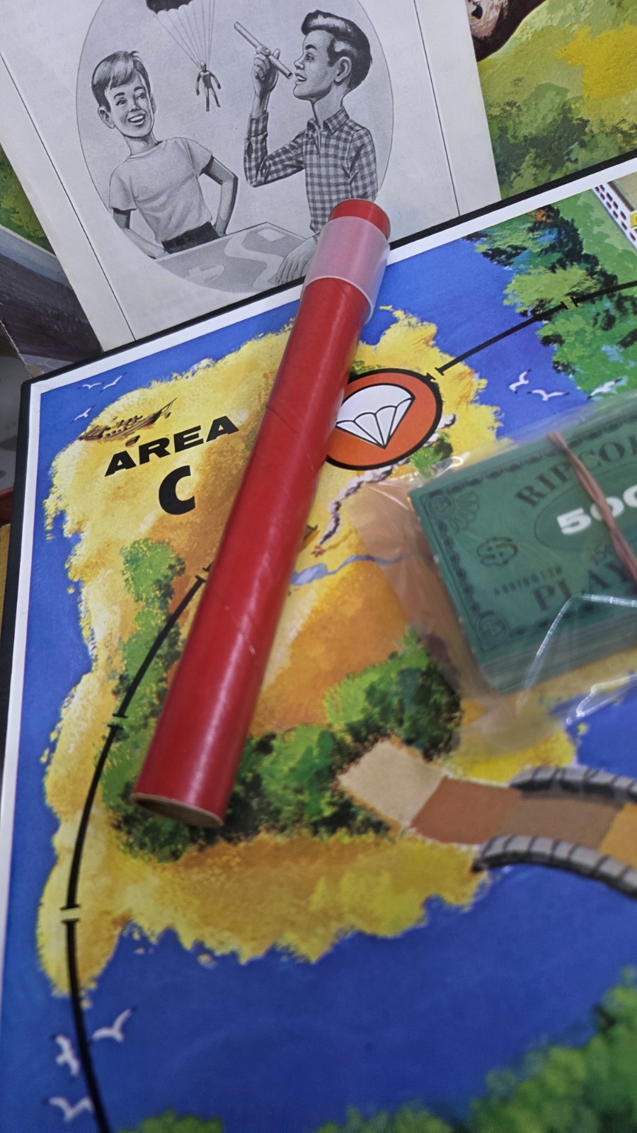 Ripcord Sky Diving Board Game