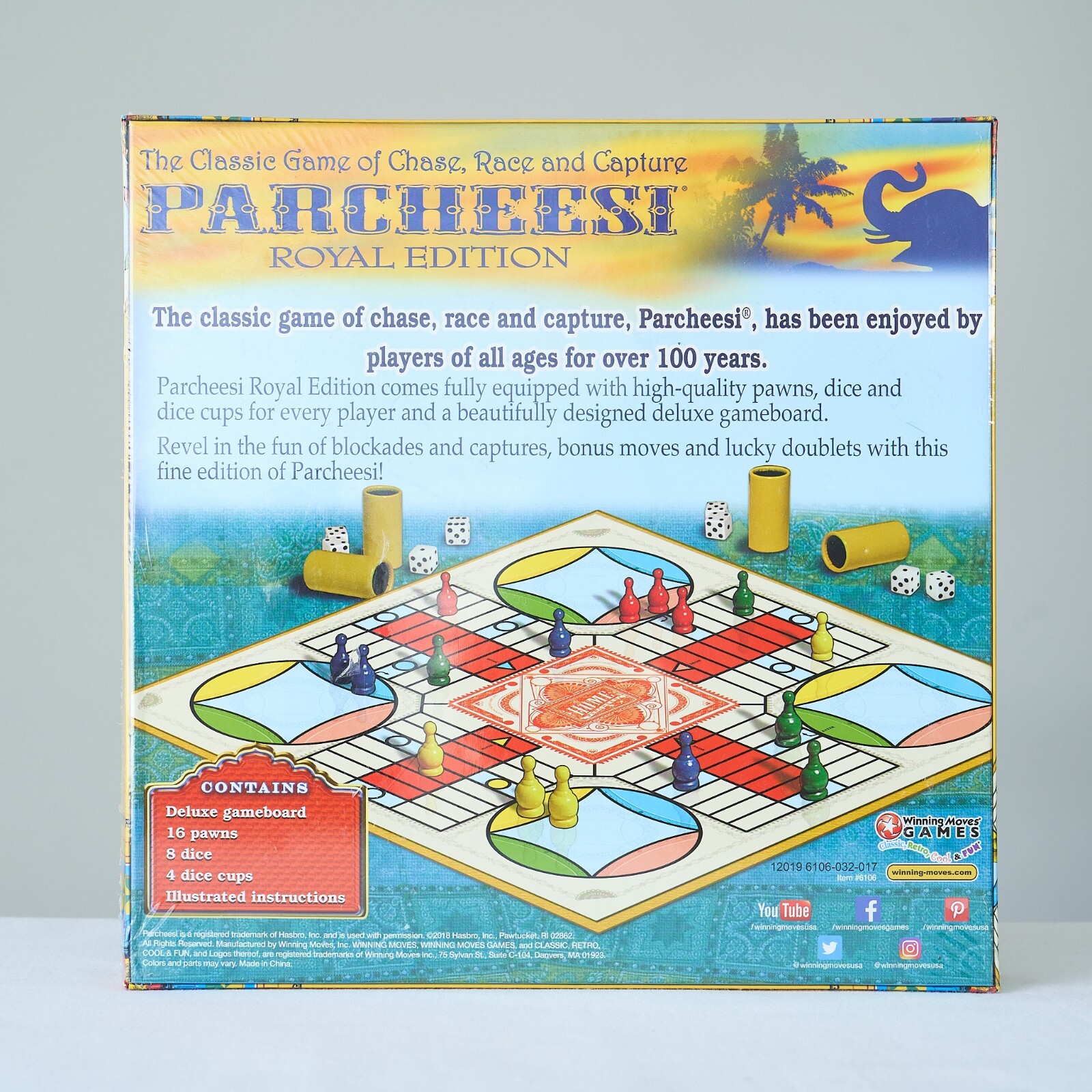 NEW, SEALED! Hasbro PARCHEESI Royal Edition Board Game Factory Sealed NIB