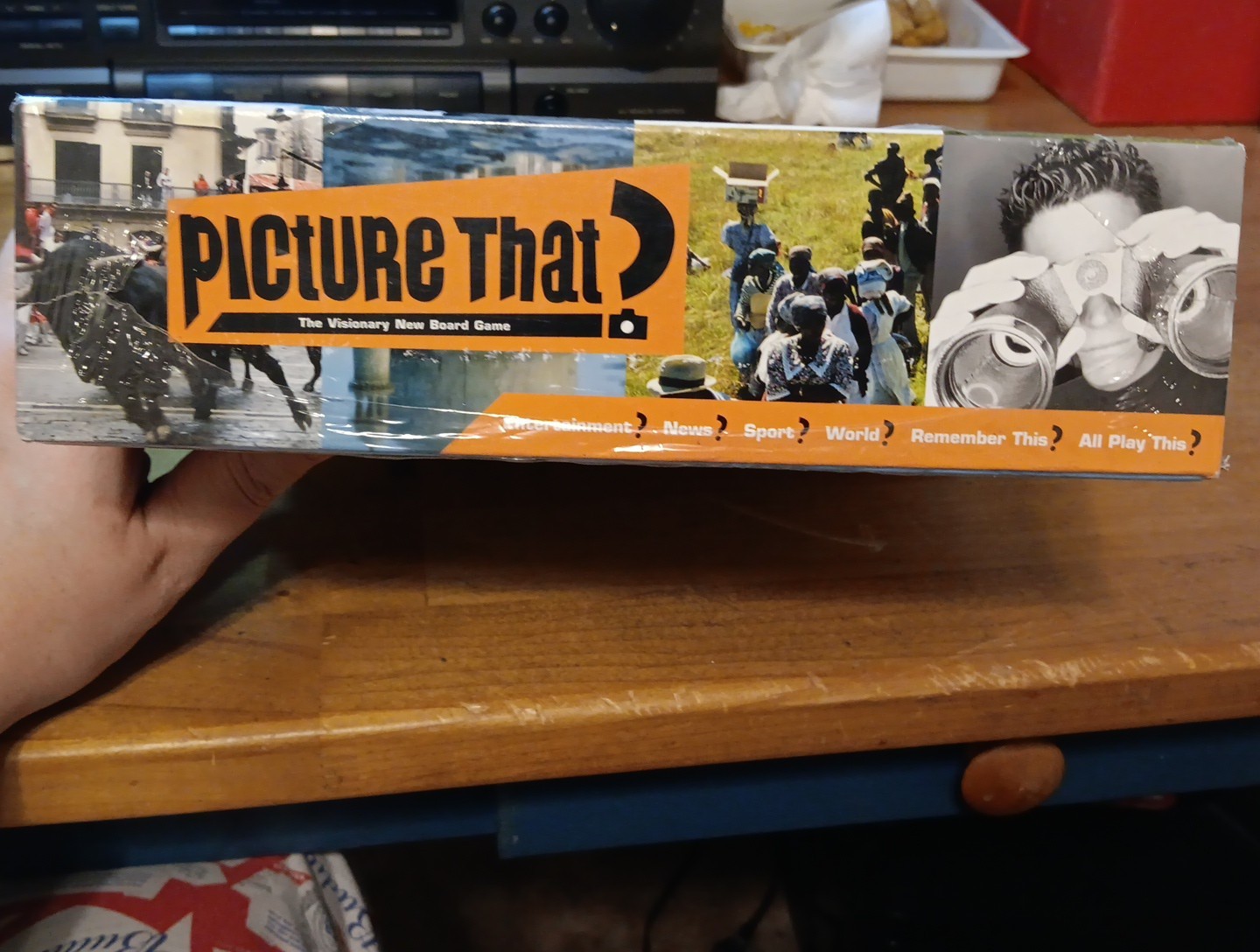 Picture That? The Visionary New Board Game Ultra Rare Borders Vintage SEALED NIB