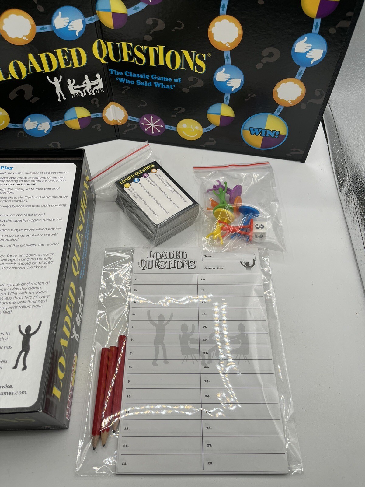Loaded Questions Family &Party Game 2014 Teen-Adult Classic Game “Who Said What”