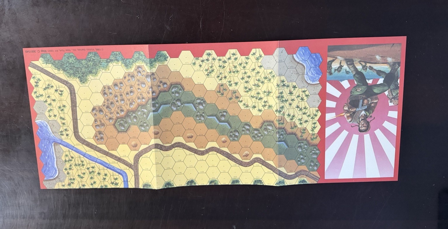 Battle Hymn Solitaire Squad Level WWII Combat In The Pacific Victory Games Compl