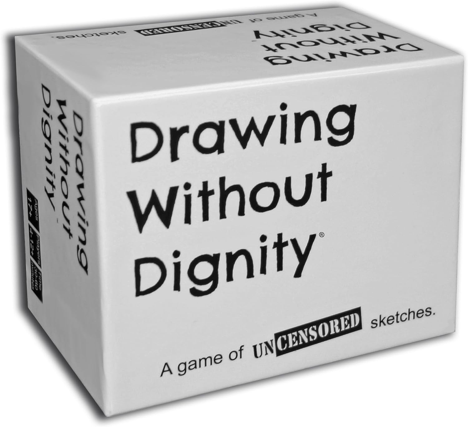 Drawing Without Dignity Party Drawing Game – Hilarious Sketching Game for Grown-