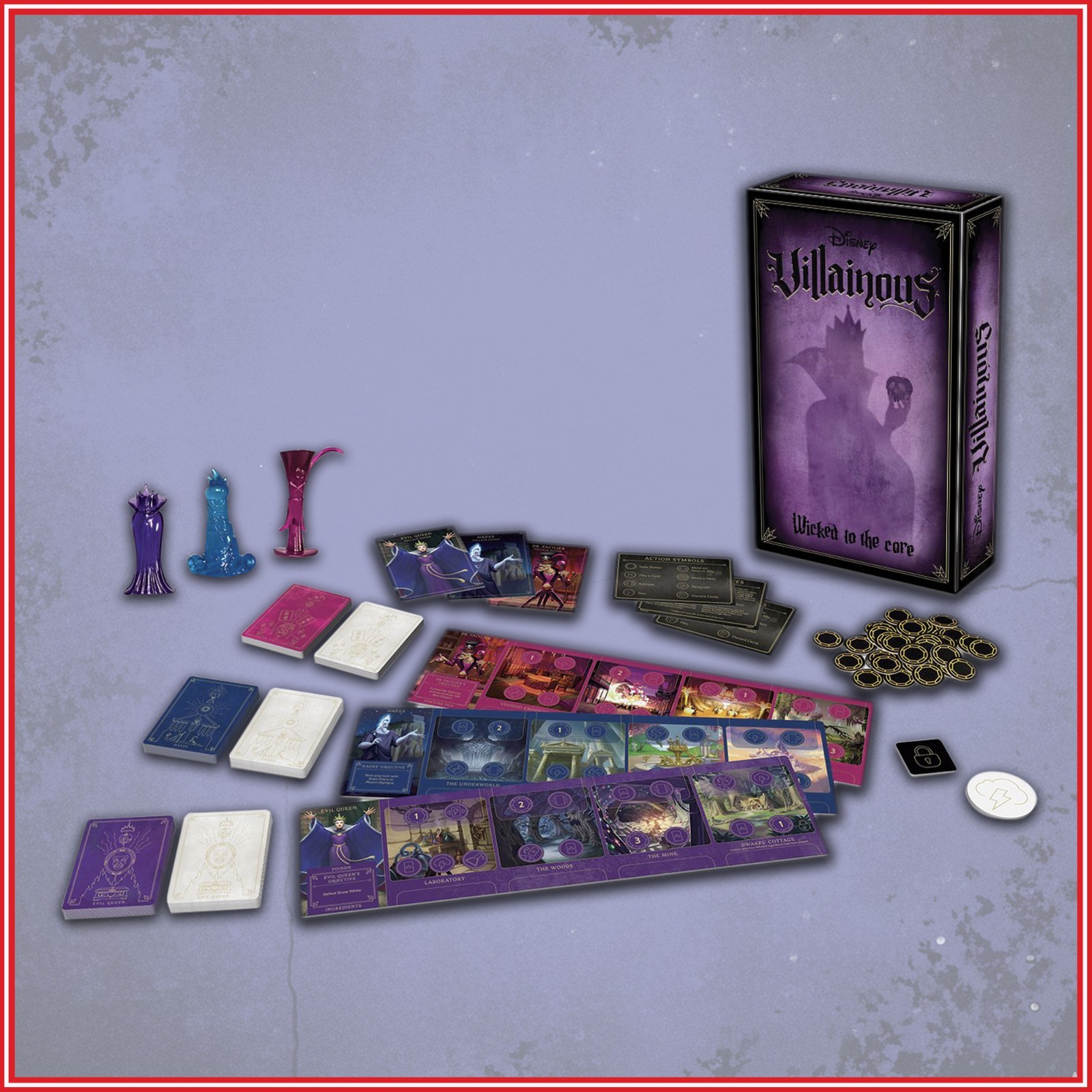 Disney Villainous: Wicked to the Core Ravensburger Stand Alone Game 2019