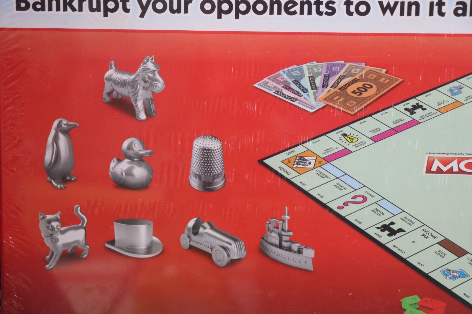 Hasbro Monopoly Token Vote Edition Board Game NEW SEALED