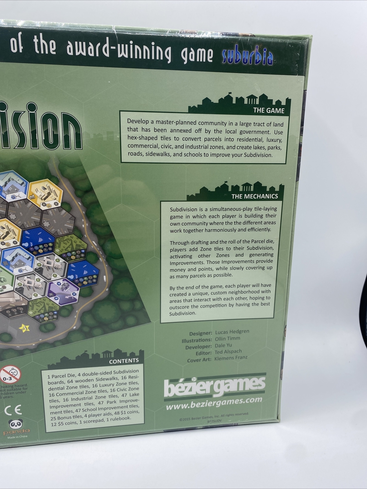 Subdivision The Board Game NEW Family Teen Fun Games Amazing!