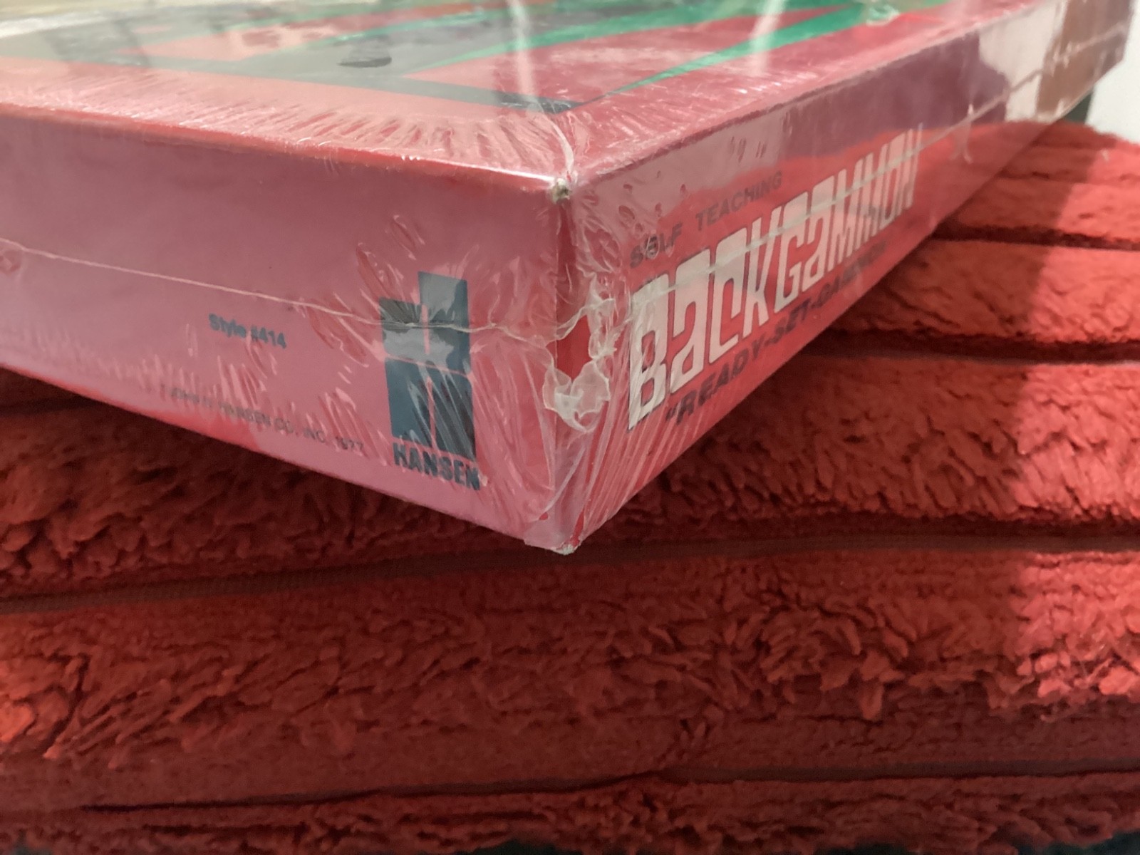 BACKGAMMON “READY-SET- GAMMON” SELF TEACHING SEALED!!! GAME! STYLE 424/ FREE P&H