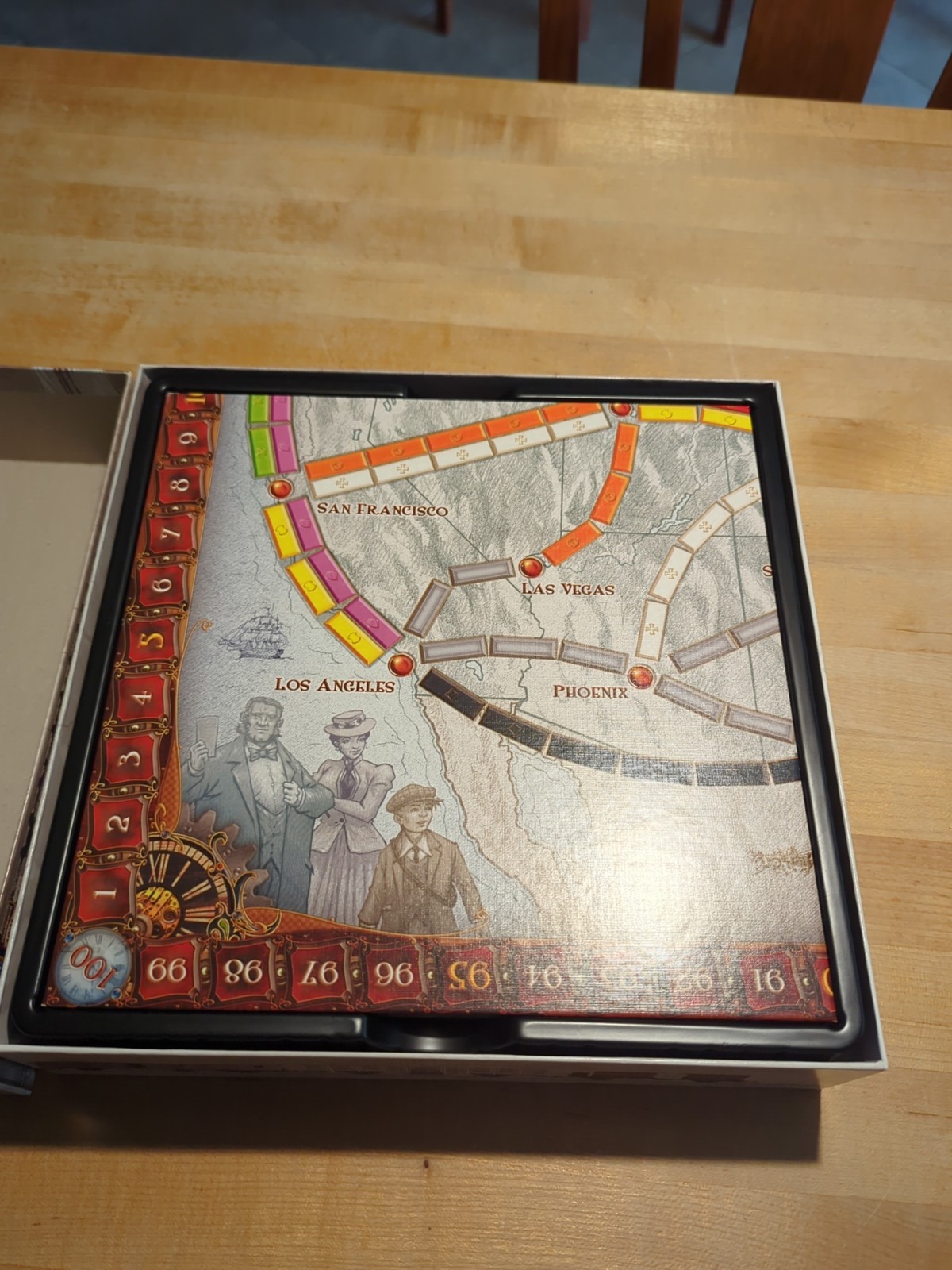 Ticket to Ride Cross-Country Train Adventure Board Game – Complete Set