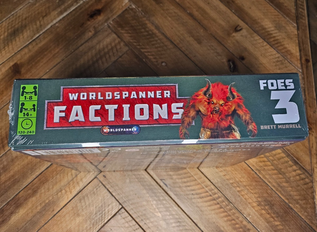 WORLDSPANNER FACTIONS Tactical Adventure Board Game | UNOPENED | 1-3 Pack Bundle