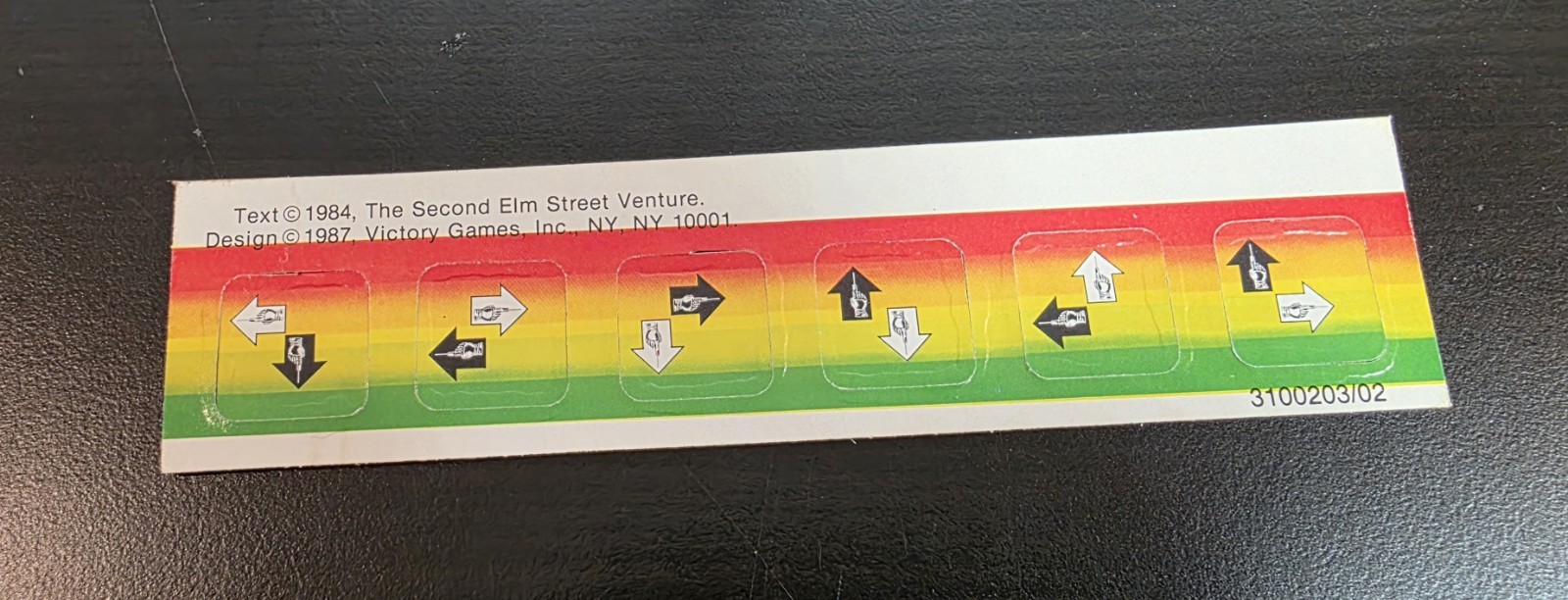 A Nightmare On Elm Street 1987 Board Game Clean