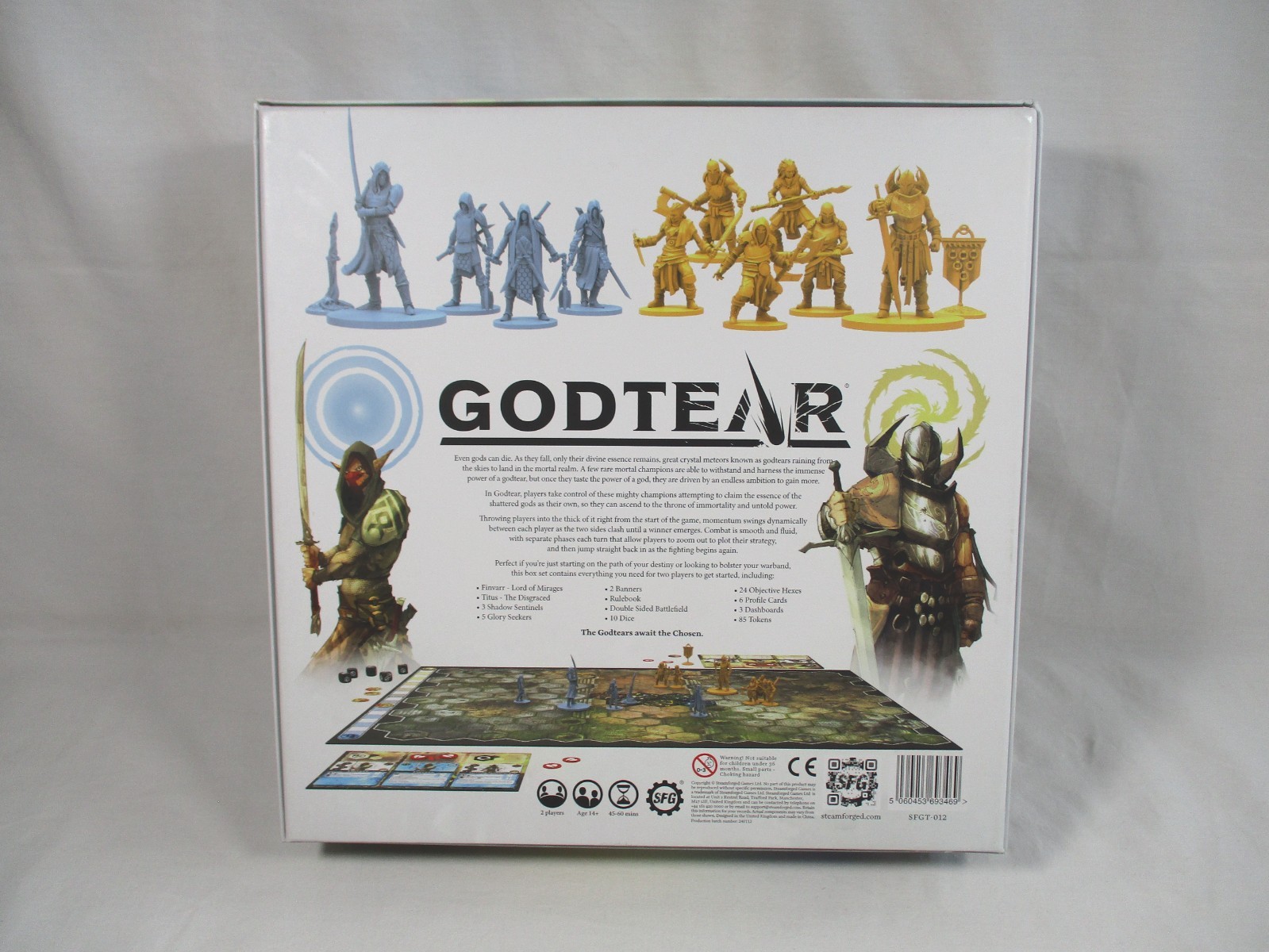 Steamforged Games Godtear: The Borderlands Starter Set Board Game w/ Miniatures…