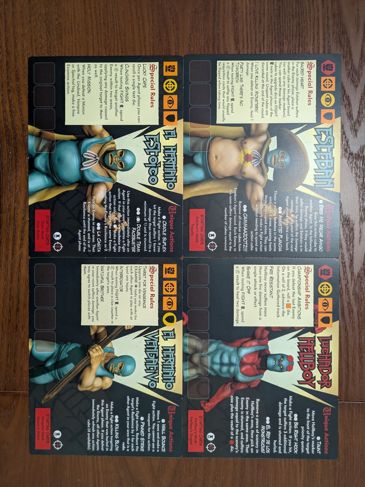 Hellboy in Mexico Expansion – LIMITED EDITION Opened, Unused, Punchboards Intact