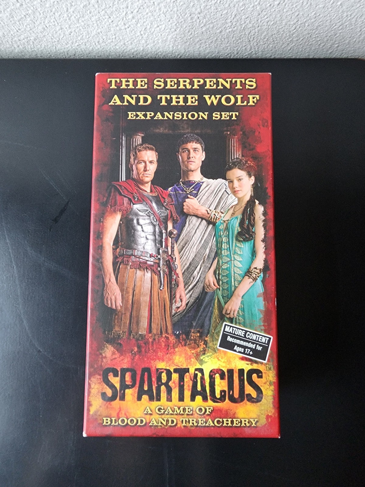 Spartacus: The Serpents and The Wolf Expansion Set (2013) RPG Board Game GF9