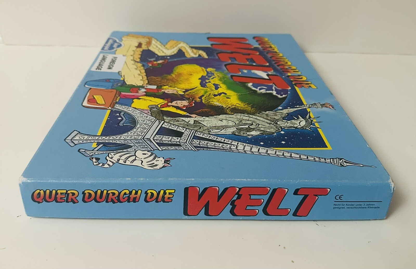 Quer Durch Die WELT World Travel Board Game RARE Unser Lieblingspiel In German