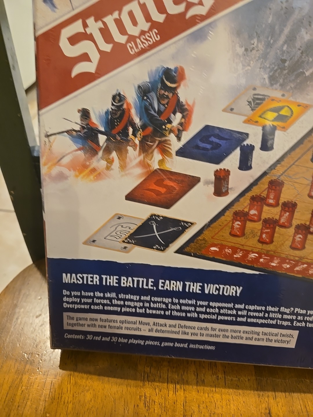 NEW & SEALED! Stratego Classic Board Game War Strategy Game With Battle Cards