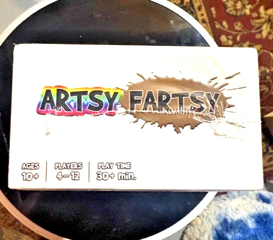 Artsy Fartsy Drawing Game/ Family Game Night/ Card Game NIB