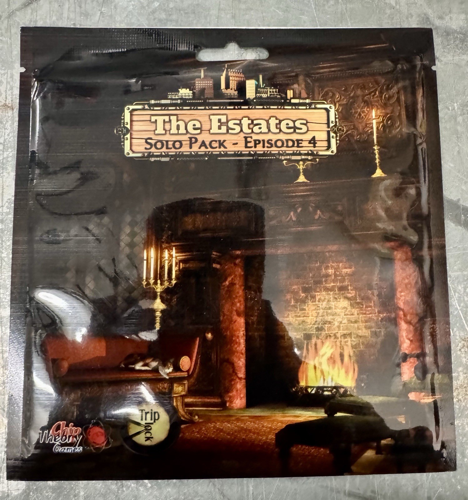 The Estates Solo Pack Episode 4 Expansion for TRIPLOCK Chip Theory Games NEW