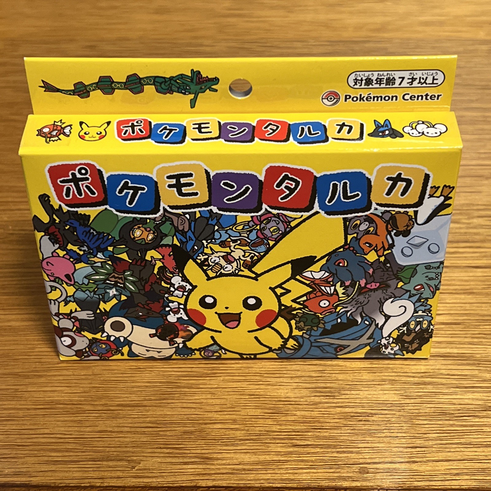 Japan Pokemon Center Pokemon Taruka Playing Cards Karuta