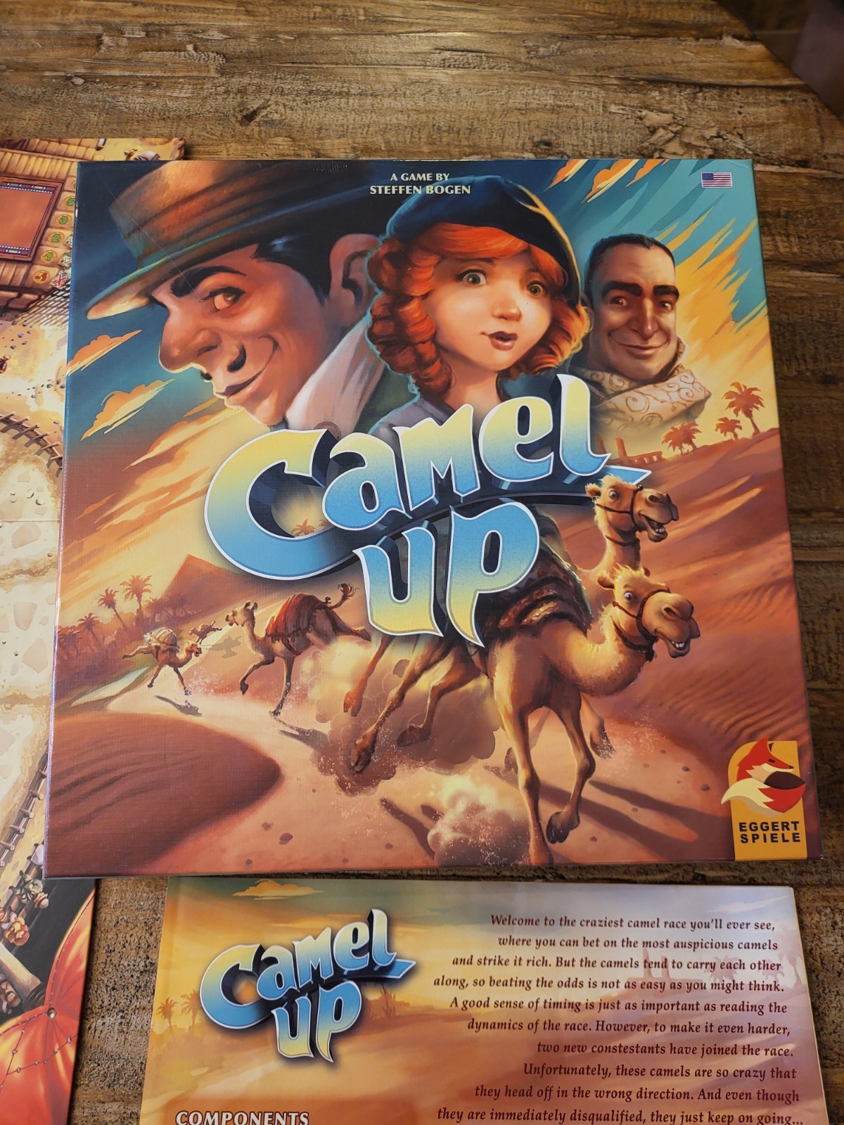 CAMEL UP Second Edition 2018 Strategy Dice Game Family Board Game