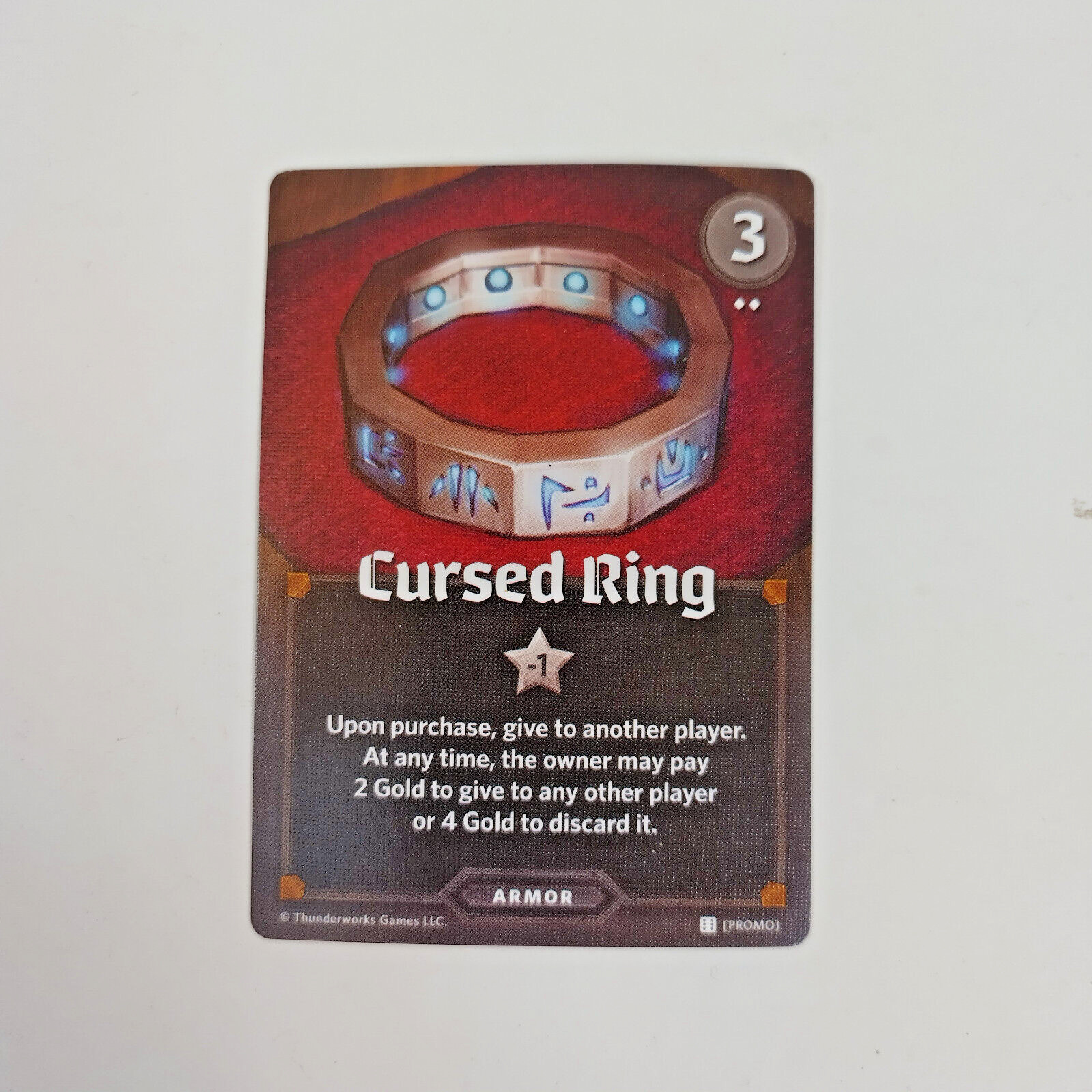 Roll Player Game: Promo Card – Cursed Ring