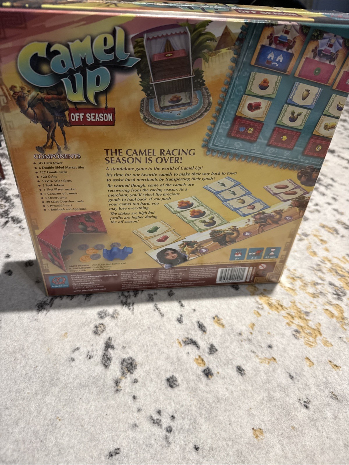 CAMEL UP OFF SEASON Board Game New 3 To 5 Players Brand New Still Sealed