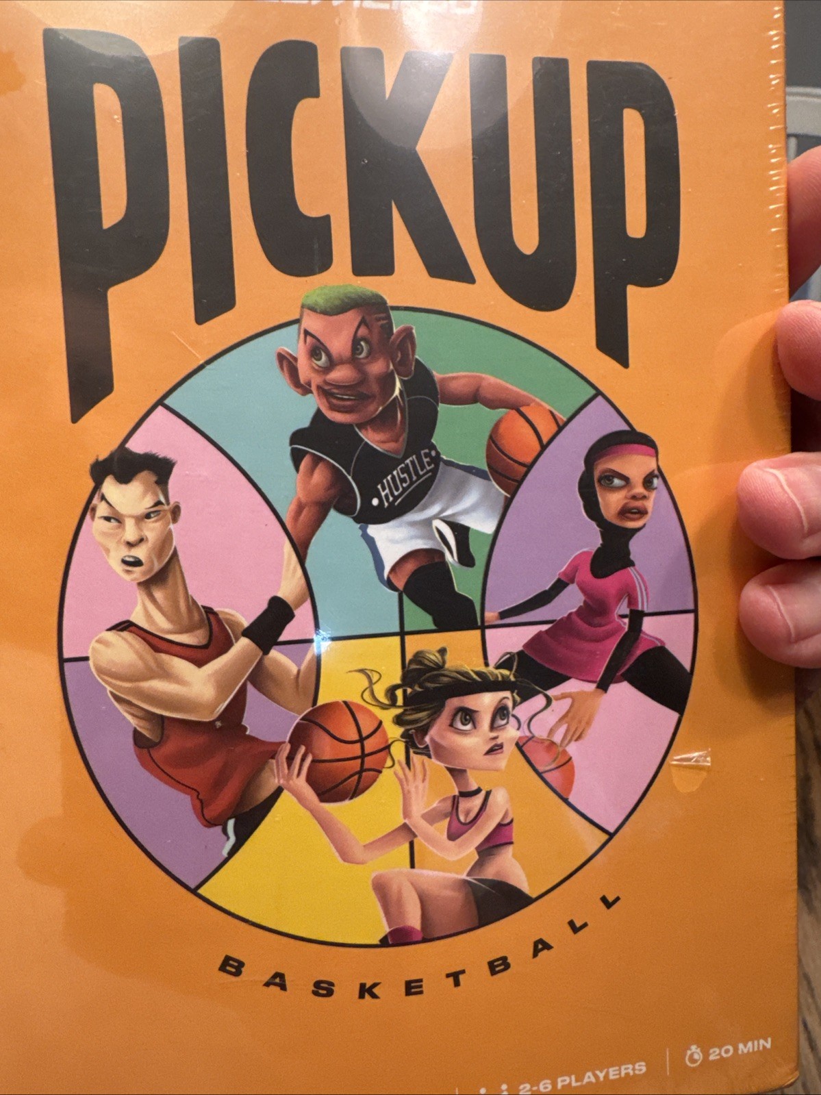 Gameflo Pickup Basketball Card Game Of Strategy Ages 8+ 2 – 6 Players NIP Sealed
