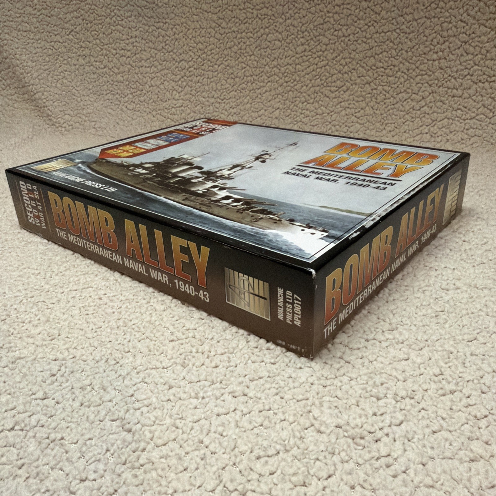 Bomb Alley Mediterranean Naval War 1940-43 Avalanche Press Unpunched Complete