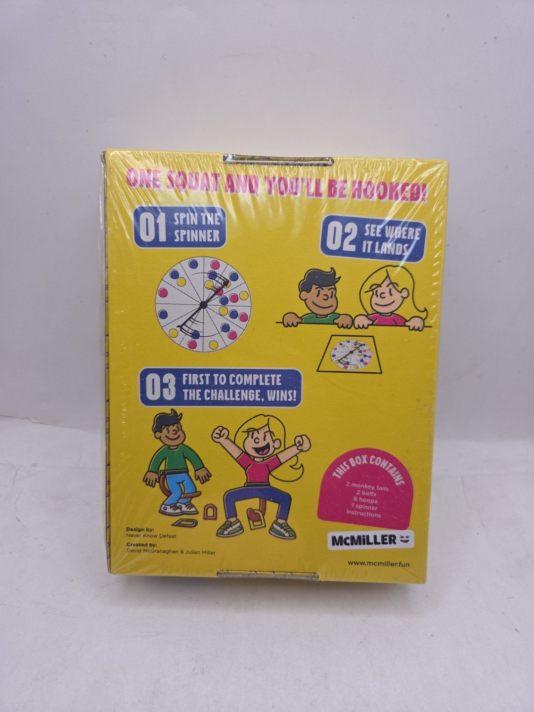 MCMILLER ENTERTAINMENT It’s Bananas! The Monkey Tail Game – Funny – New Sealed