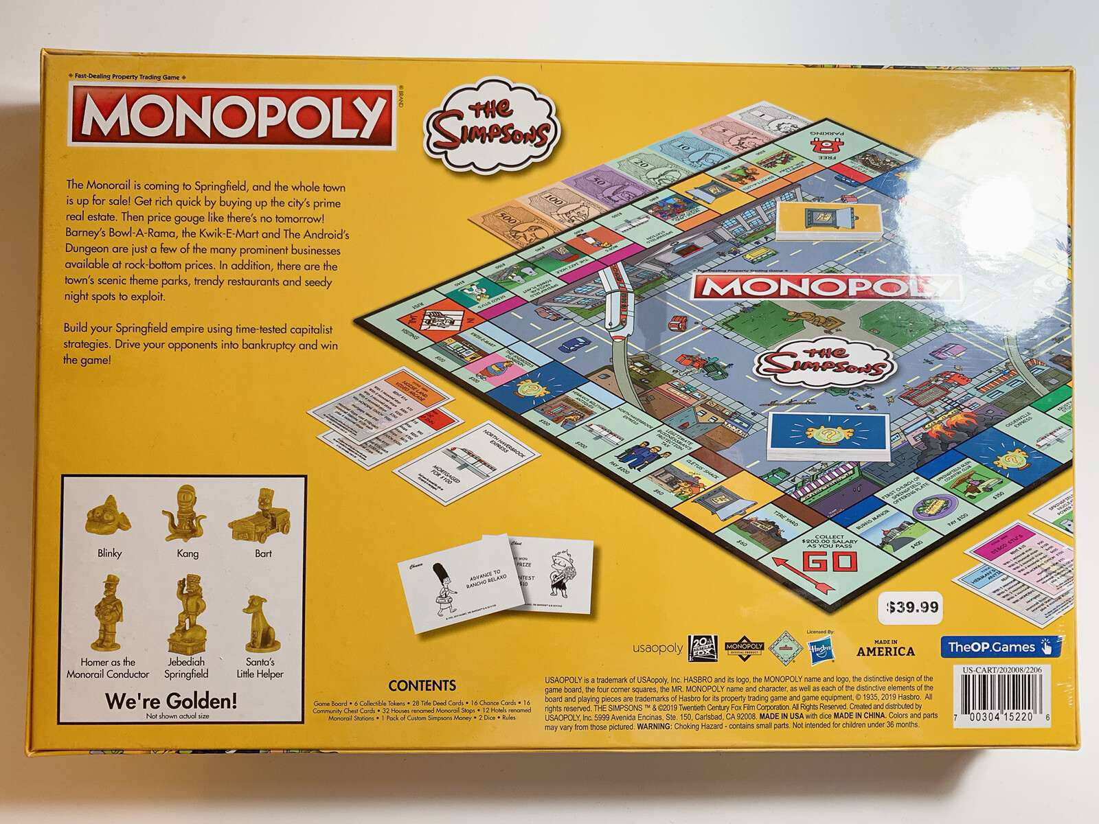 Monopoly The Simpsons Edition