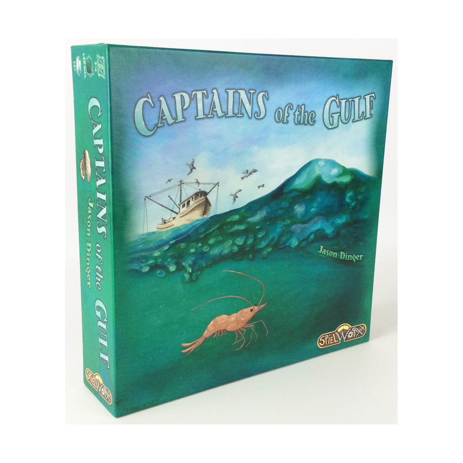 Spielworxx Boardgame Captains of the Gulf (2018 Ed) Box Fair/VG+