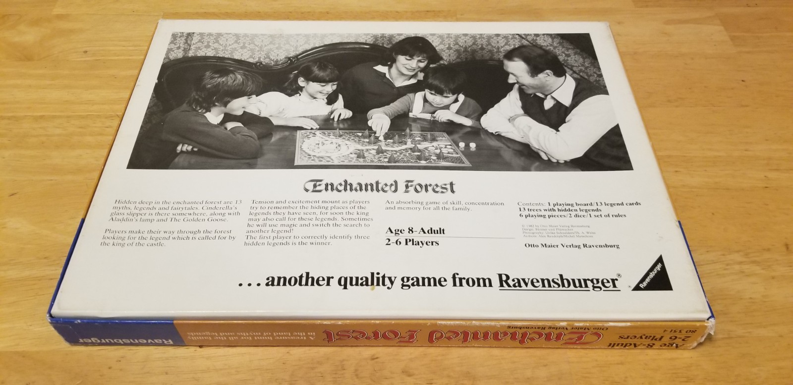 Enchanted Forest Ravensburger Vintage 1982 Board Game Complete