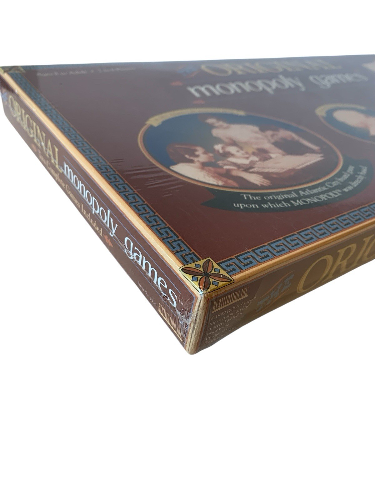The ORIGINAL MONOPOLY 1930 & 1910 2 games w/ True History 1999 Restitution