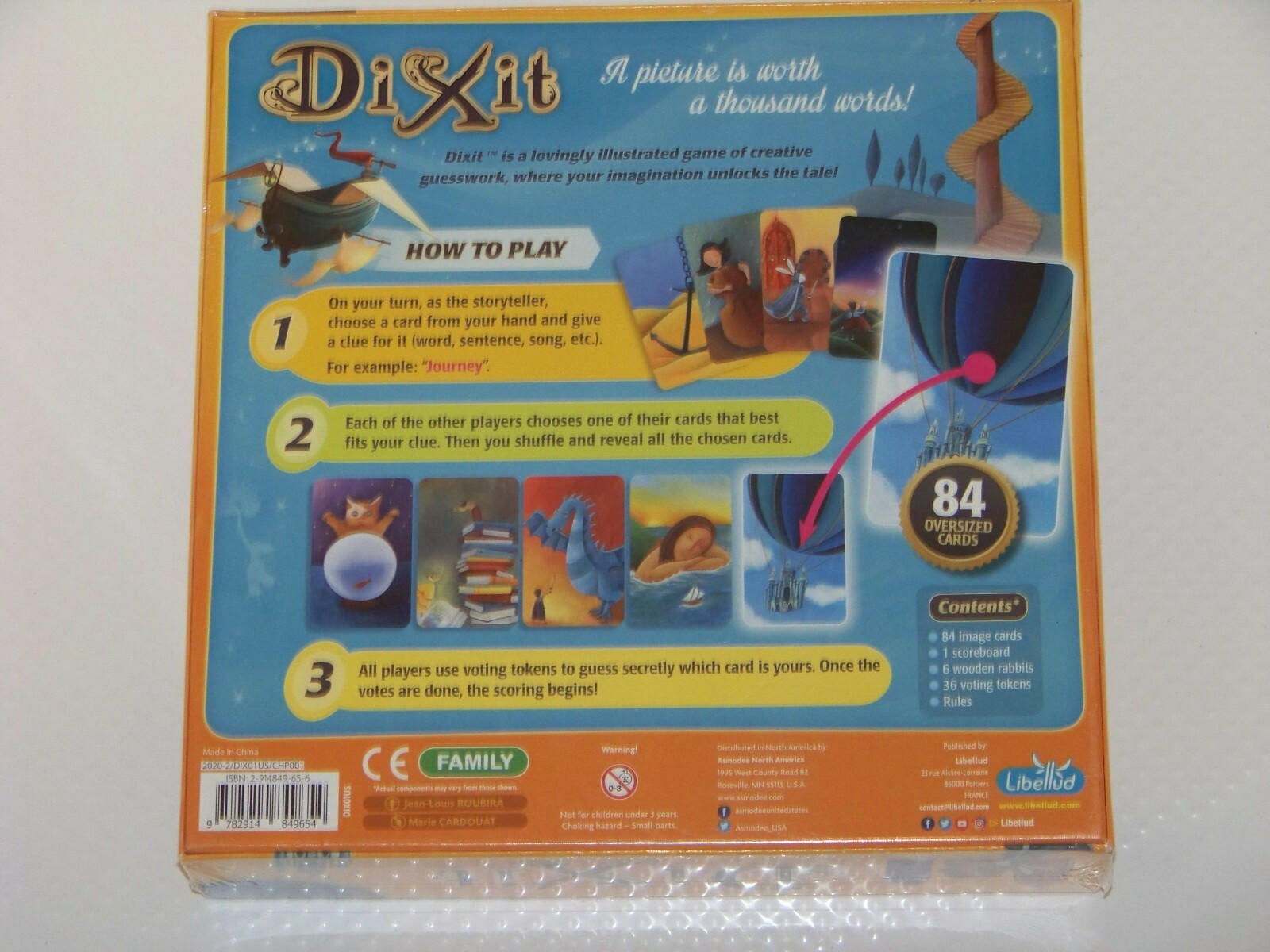Dixit Family Board Game “A picture is worth a thousand words” – NEW – SEALED