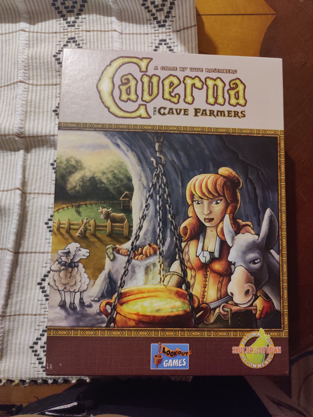 Caverna: The Cave Farmers Board Game – Uwe Rosenberg – READ Description