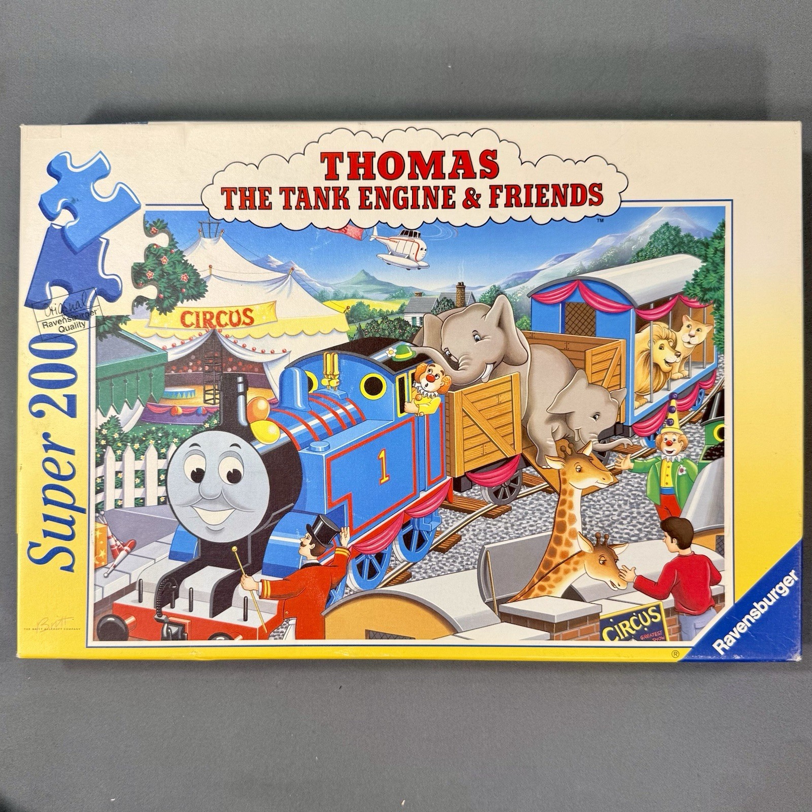 Thomas And The Magic Railroad Game, Dominos, Super 200 Puzzle. All 100% Complete